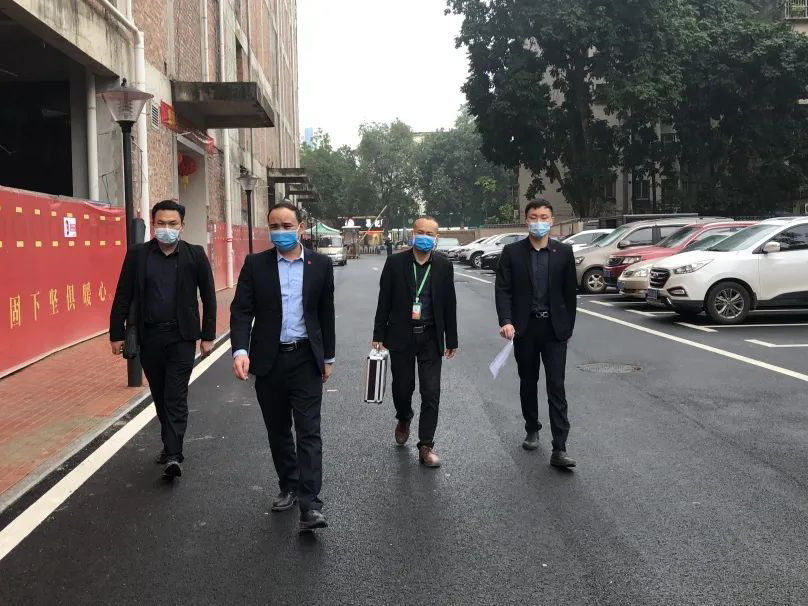 南鷹苑工地巡檢，打好復(fù)工第一戰(zhàn)