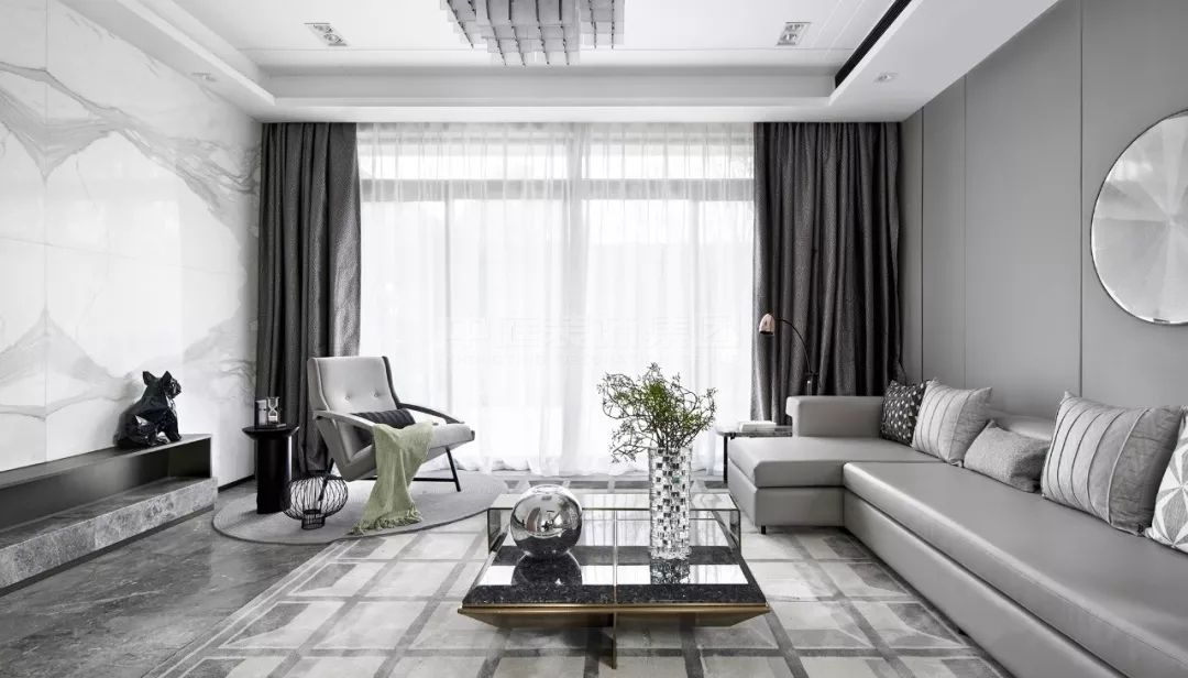 大唐盛世110m&sup2;現(xiàn)代風格案例