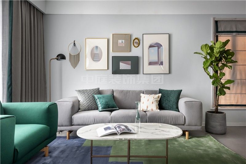 合景天匯100m&sup2;北歐風格案例